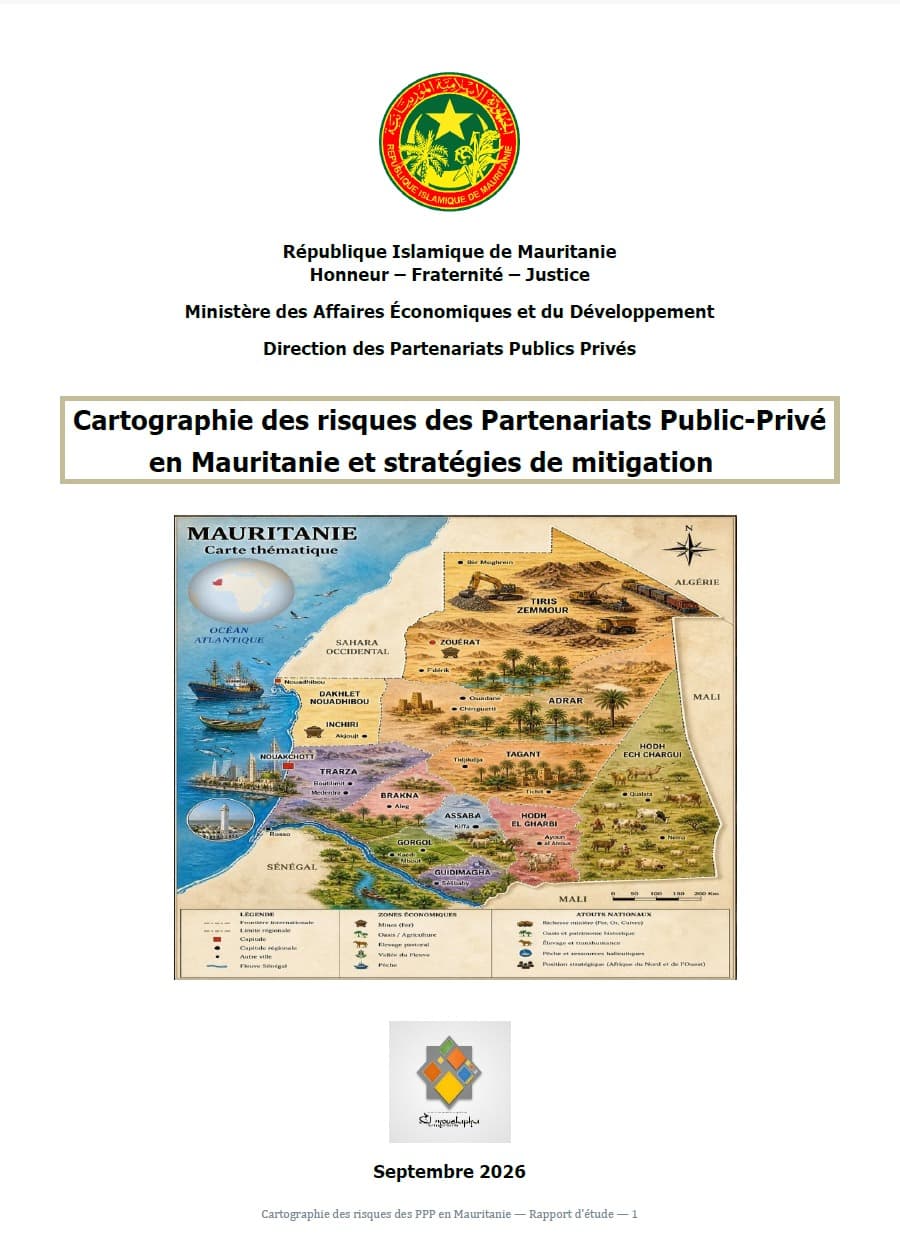 Cartographie des risques des Partenariats Public-Privé en Mauritanie et stratégies de mitigation