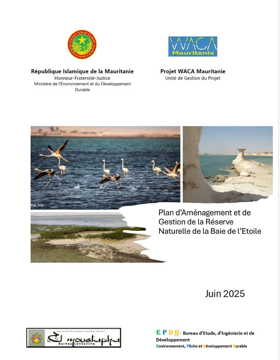 Plan d'Aménagement et de Gestion de la Réserve Naturelle de la Baie de l'Etoile