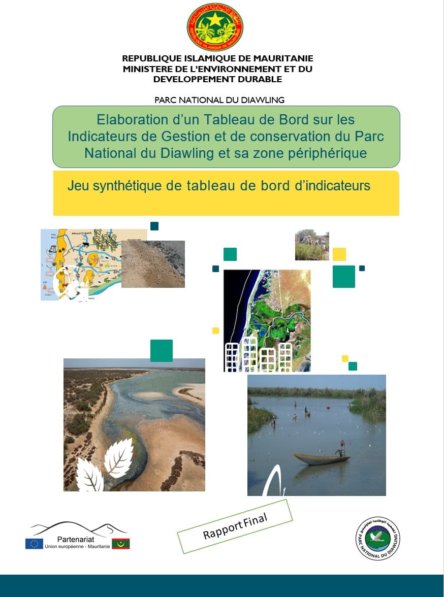 Conception d’un outil de pilotage stratégique pour le Parc National du Diawling